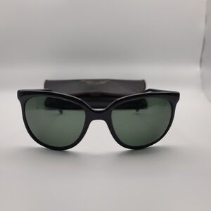 Vintage Bausch & Lomb Ray-Ban Cat Eye Sunglass‎ Frames Only Black France